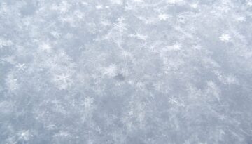 Photo visual snow treatment